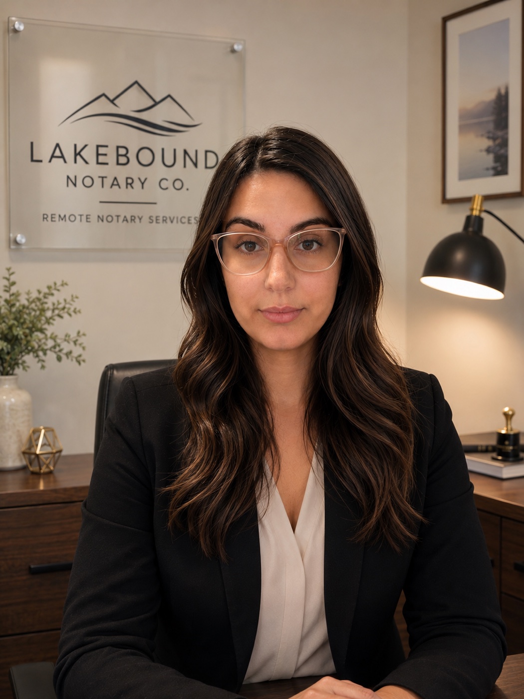 Kayse Hartt, Michigan online notary and owner of Lakebound Notary Co.